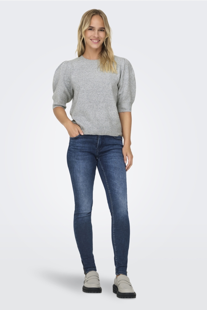 ONLRICA LIFE 2/4 PULLOVER KNT NOOS 15318551 LIGHT GREY MELANGE